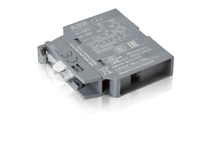 ABB机器人配件 ABB配件原厂型号 3HAC039834-001 Auxiliar contact block