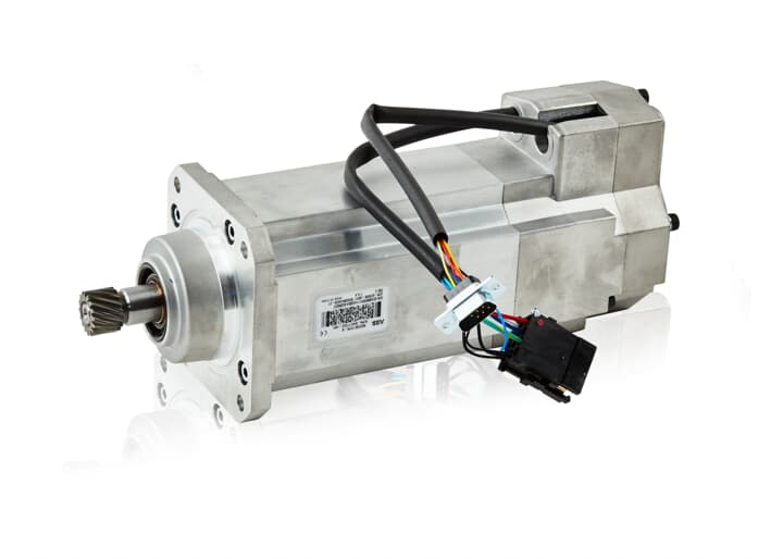 ABB机器人配件 ABB配件原厂型号 3HAC023938-001 Motor with pinion ax1-3