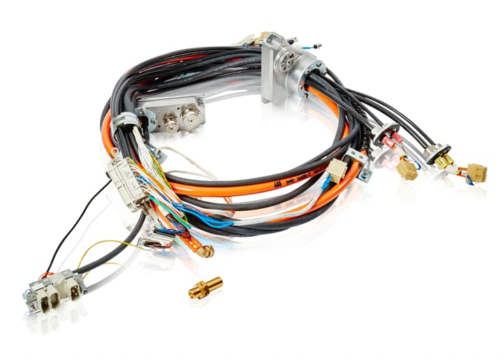 ABB机器人配件 ABB配件原厂型号 3HAC030007-001 Cable harness, multibus
