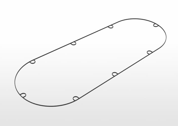 ABB机器人配件 ABB配件原厂型号 3HAC067832-001 Gasket