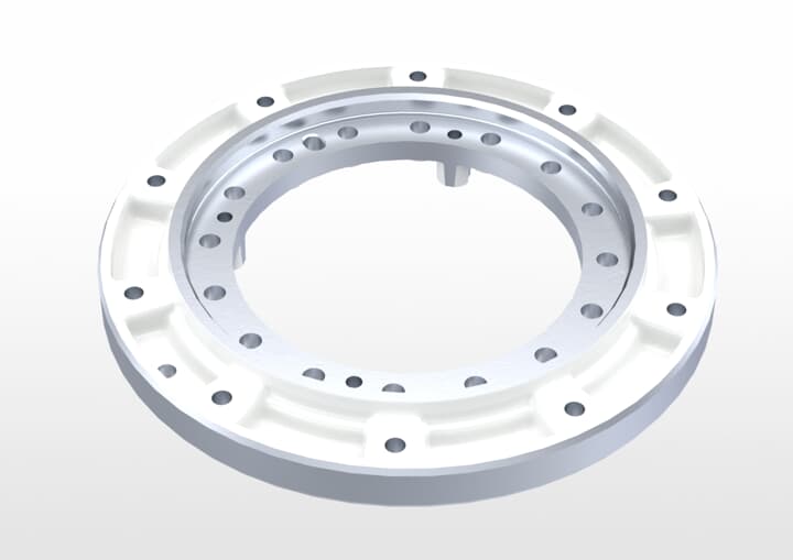 ABB机器人配件 ABB配件原厂型号 3HAC073952-001 Tool flange adapter, Machining
