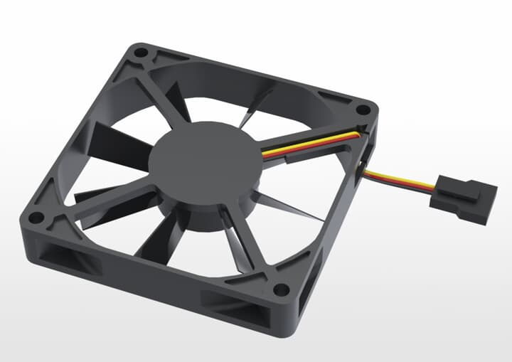 ABB机器人配件 ABB配件原厂型号 3HAC081496-001 Fan with connector