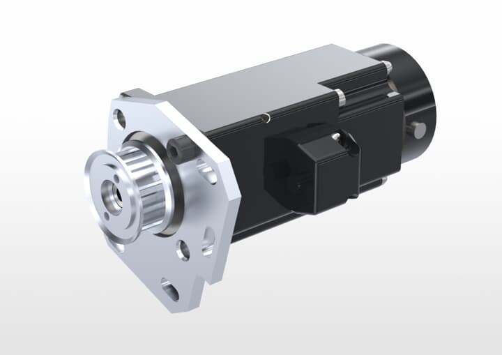 ABB机器人配件 ABB配件原厂型号 3HAC083587-001 Motor with flange Ax3