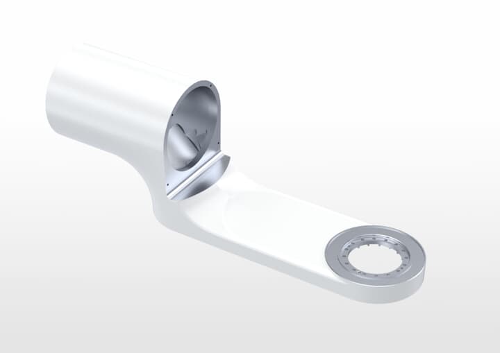 ABB机器人配件 ABB配件原厂型号 3HAC074509-001 Tubular, Machining
