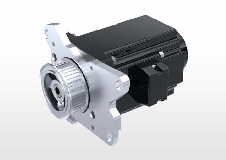 ABB机器人配件 ABB配件原厂型号 3HAC083589-001 Motor with flange of ax1