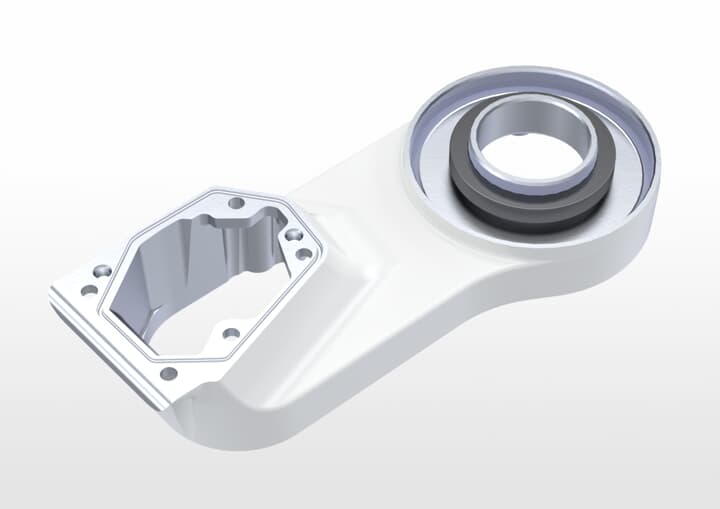 ABB机器人配件 ABB配件原厂型号 3HAC075504-001 Lower arm support,CR