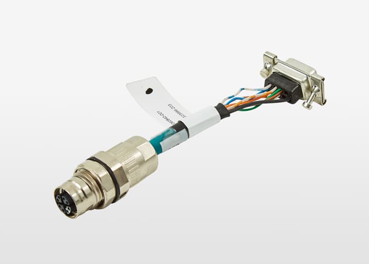 ABB机器人配件 ABB配件原厂型号 3HAC060840-001 M12-D-sub adapt, Bus