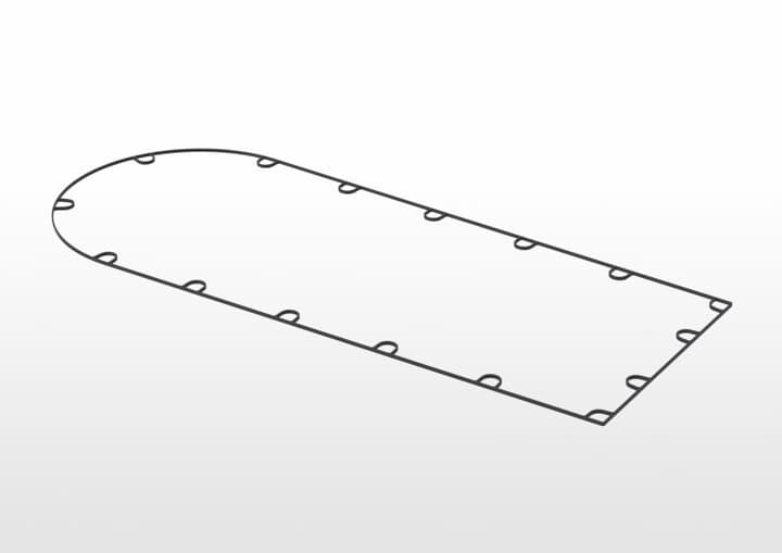 ABB机器人配件 ABB配件原厂型号 3HAC073604-001 gasket, upper cover, 650