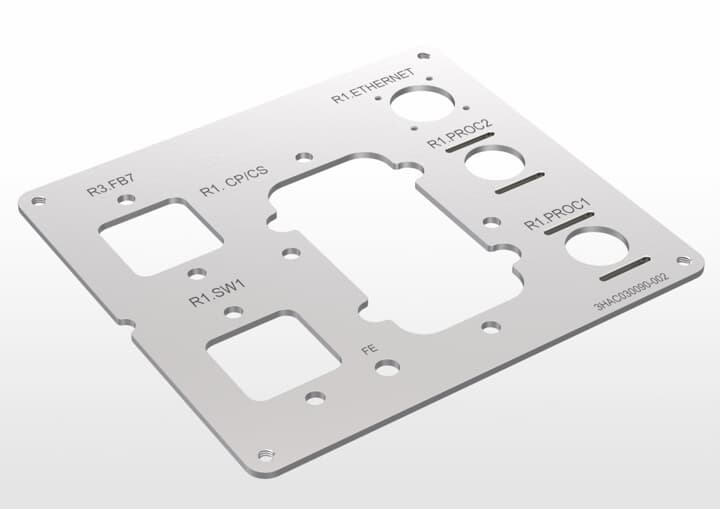 ABB配件Attachment plate 原厂型号3HAC030090-002 ABB配件官方质保 - ABB机器人配件大全