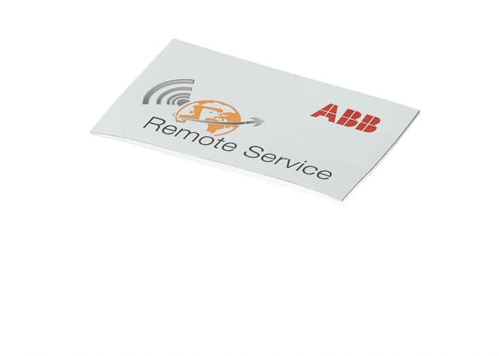 ABB配件Remote Service label 原厂型号3HAC030055-001 ABB配件官方质保 - ABB机器人配件大全