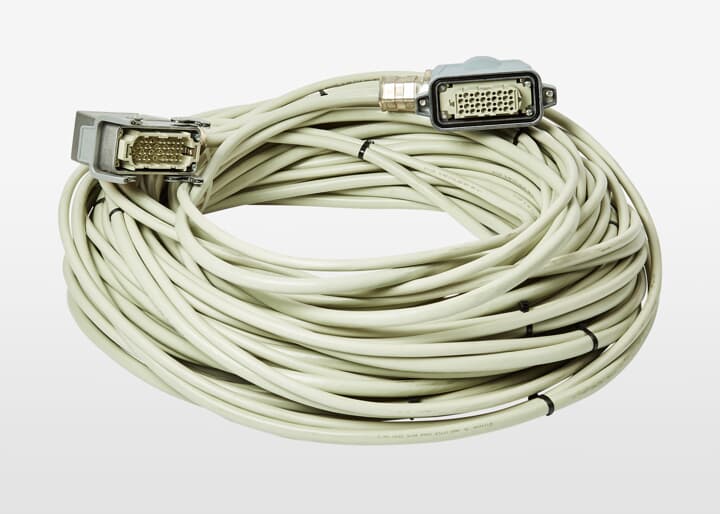 ABB配件Cust. cable pow.-sign.30m 原厂型号3HAC8183-4 ABB配件官方质保 - ABB机器人配件大全