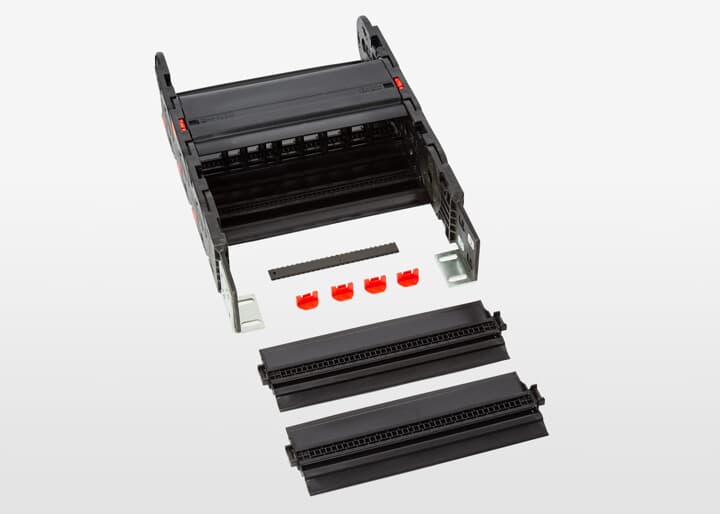 ABB配件Bracket +3 links rev plast wide 原厂型号3HAC043769-001 ABB配件官方质保 - ABB机器人配件大全