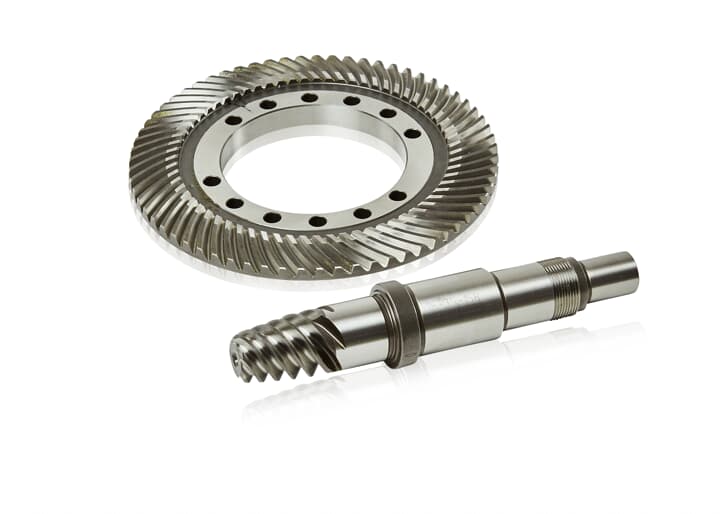 ABB配件Gear set, hypoid ax. 5 原厂型号3HAC1012-1 ABB配件官方质保 - ABB机器人配件大全
