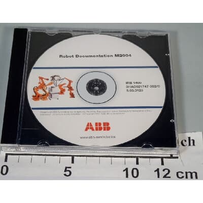 ABB配件CD Documentation IRB 1400, M2004 原厂型号3HAC021747-002 ABB配件官方质保 - ABB机器人配件大全