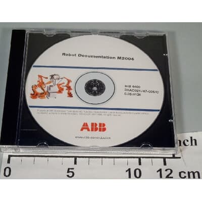 ABB配件CD Documentation IRB 4400, M2004 原厂型号3HAC021747-005 ABB配件官方质保 - ABB机器人配件大全