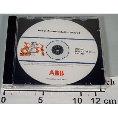 ABB配件CD Documentation IRB 7600, M2004 原厂型号3HAC021747-007 ABB配件官方质保 - ABB机器人配件大全