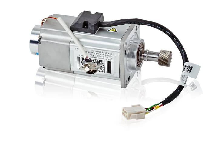 ABB配件Rot ac motor with pinion 原厂型号3HAC030216-003 ABB配件官方质保 - ABB机器人配件大全