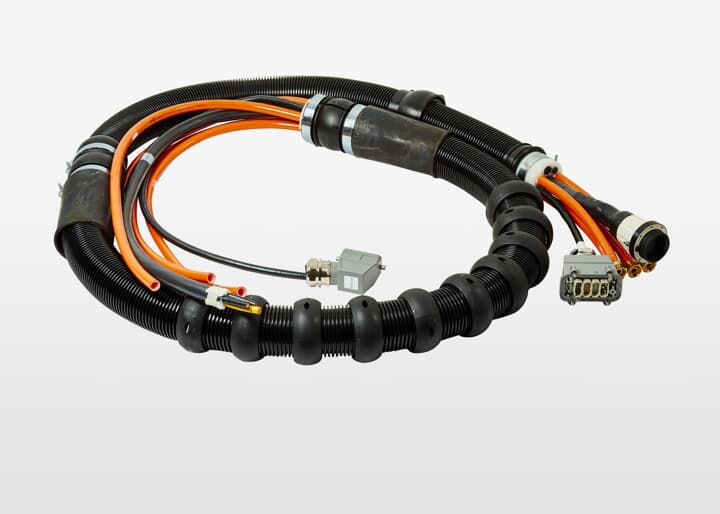 ABB配件Proc cable package Upper arm SW2 原厂型号3HAC023170-001 ABB配件官方质保 - ABB机器人配件大全
