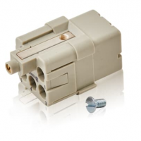 ABB机器人配件3HAC034907-001|母插件，HARTING，Han Q5/0