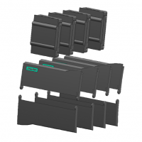 SIMATIC S7-1200，备件 正面翻盖 CPU 1211/1212 （CPU 1211/1212 顶部正面翻盖 /前面翻盖下/信号 机载盖板