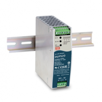 明纬24V/20A 不间断导轨类DC-UPS模块   DUPS20   直流电压24V
