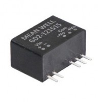 meanwell明纬 直流/直流 模块封装型 2W SIP 封装 IGBT SiC 栅极驱动器电源 DC-DC 转换器 24V GD2-2412005