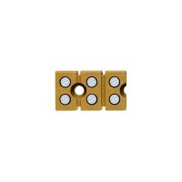 魏德米勒 螺钉式联接技术 SAK系列 多回路端子条 2.5 mm² 订货号 2819510000 / 型号 MK 3/3/E B +-PE