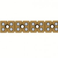 魏德米勒 螺钉式联接技术 SAK系列 多回路端子条 2.5 mm² 订货号 1548120000 / 型号 MK 3/8 B 1-6