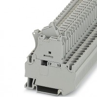 菲尼克斯接线端子 ST 4-HESI (5X20) GY/GY - 保险丝接线端子  物料号：3039890