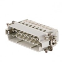 魏德米勒 固定回路插芯 HA系列 - 16A、250V、3 - 48 针 订货号 1650770000 / 重载HDC HA 16 MS