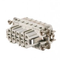 魏德米勒 固定回路插芯 HA系列 - 16A、250V、3 - 48 针 订货号 1650620000 / 重载HDC HA 10 FS