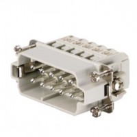 魏德米勒 固定回路插芯 HA系列 - 16A、250V、3 - 48 针 订货号 1650610000 / 重载HDC HA 10 MS