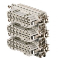 魏德米勒 固定回路插芯 HA系列 - 16A、250V、3 - 48 针 订货号 1651020000 / 重载HDC HA 16 FS 33-48