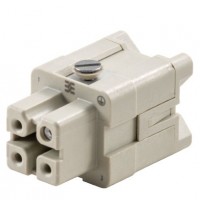 魏德米勒 固定回路插芯 HA系列 - 16A、250V、3 - 48 针 订货号 1498200000 / 重载HDC HA 3 FS