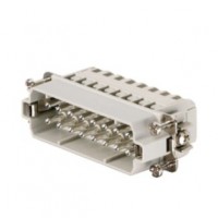 魏德米勒 固定回路插芯 HA系列 - 16A、250V、3 - 48 针 订货号 1896830000 / 重载HDC HA 16 MT