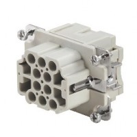 魏德米勒 固定回路插芯 HEE 系列 - 16A、500V、10 - 64 针 订货号 1826840000 / 连接器产品HDC HEE 10 FC