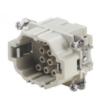 魏德米勒 固定回路插芯 HEE 系列 - 16A、500V、10 - 64 针 订货号 1826830000 / 连接器产品HDC HEE 10 MC