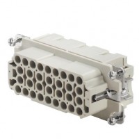 魏德米勒 固定回路插芯 HEE 系列 - 16A、500V、10 - 64 针 订货号 1826800000 / 连接器产品HDC HEE 32 FC