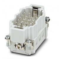 魏德米勒 固定回路插芯 HEE 系列 - 16A、500V、10 - 64 针 订货号 3023920000 / HDC HEE 18 MP