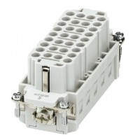 魏德米勒 固定回路插芯 HEE 系列 - 16A、500V、10 - 64 针 订货号 3023910000 / HDC HEE 32 FP