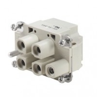 魏德米勒 固定回路插芯 MixMate 系列-10A-110A、160V-1000V、4-42针 订货号1789980000 / 连接器产品HDC S4 BAS