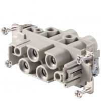 魏德米勒 固定回路插芯 MixMate 系列-10A-110A、160V-1000V、4-42针 订货号1023210000 / 重载HDC S4/0 FS
