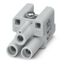 魏德米勒 固定回路插芯 HQ 系列 - 10A-40A、250V-690V、5-17 针 订货号 3100750000 / HDC HQ 2 FAS