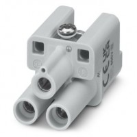 魏德米勒 固定回路插芯 HQ 系列 - 10A-40A、250V-690V、5-17 针 订货号 3100770000 / HDC HQ 2 HV FAS