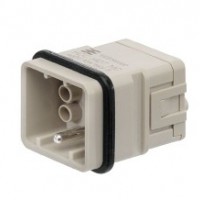 魏德米勒 固定回路插芯 HQ 系列 - 10A-40A、250V-690V、5-17 针 订货号 1003190000 / 重载HDC HQ 7 MC