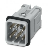 魏德米勒 固定回路插芯 HQ 系列 - 10A-40A、250V-690V、5-17 针 订货号 3023900000 / HDC HQ5 MP