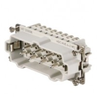 魏德米勒 固定回路插芯 HQ 系列 - 10A-40A、250V-690V、5-17 针 订货号 1651330000 / 重载HDC HVE 6+2 MS