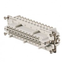 魏德米勒 固定回路插芯 HQ 系列 - 10A-40A、250V-690V、5-17 针 订货号 1651360000 / 重载HDC HVE 10+2 FS