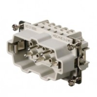 魏德米勒 固定回路插芯 HQ 系列 - 10A-40A、250V-690V、5-17 针 订货号  1651310000 / 重载HDC HVE 3+2 MS