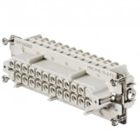 魏德米勒 固定回路插芯 HQ 系列-10A-40A、250V-690V、5-17 针 订货号 1967260000 / HDC HVE 10+2 FT CTH